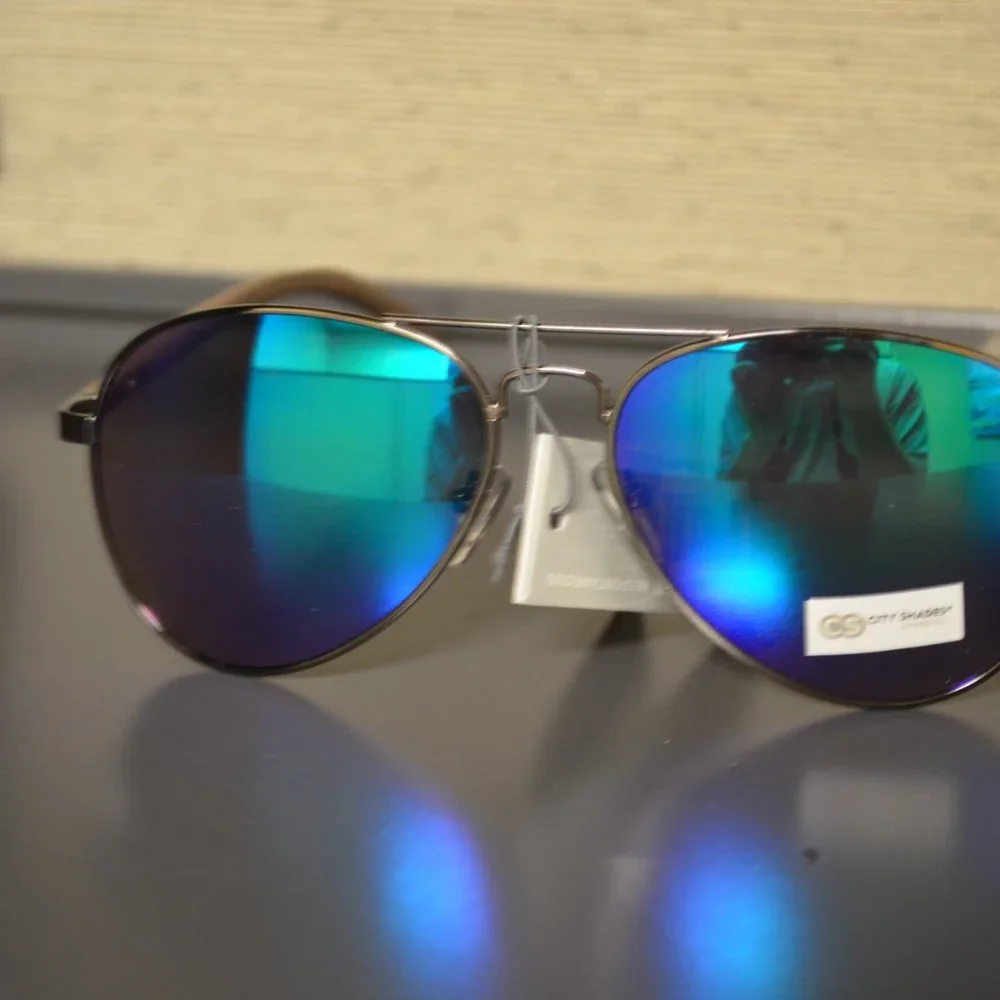 Blue and Purple Tint Sunglasses